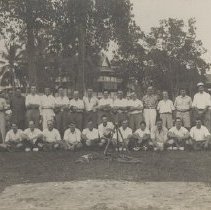 International Driller Baseball Team, Miri, Sarawak, 1923